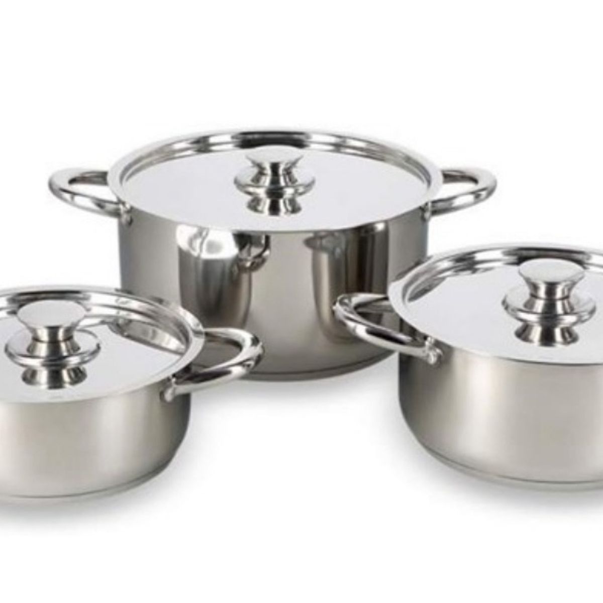 WENS - BATERIA DE COCINA 6 PZ ACERO INOX 420-6S