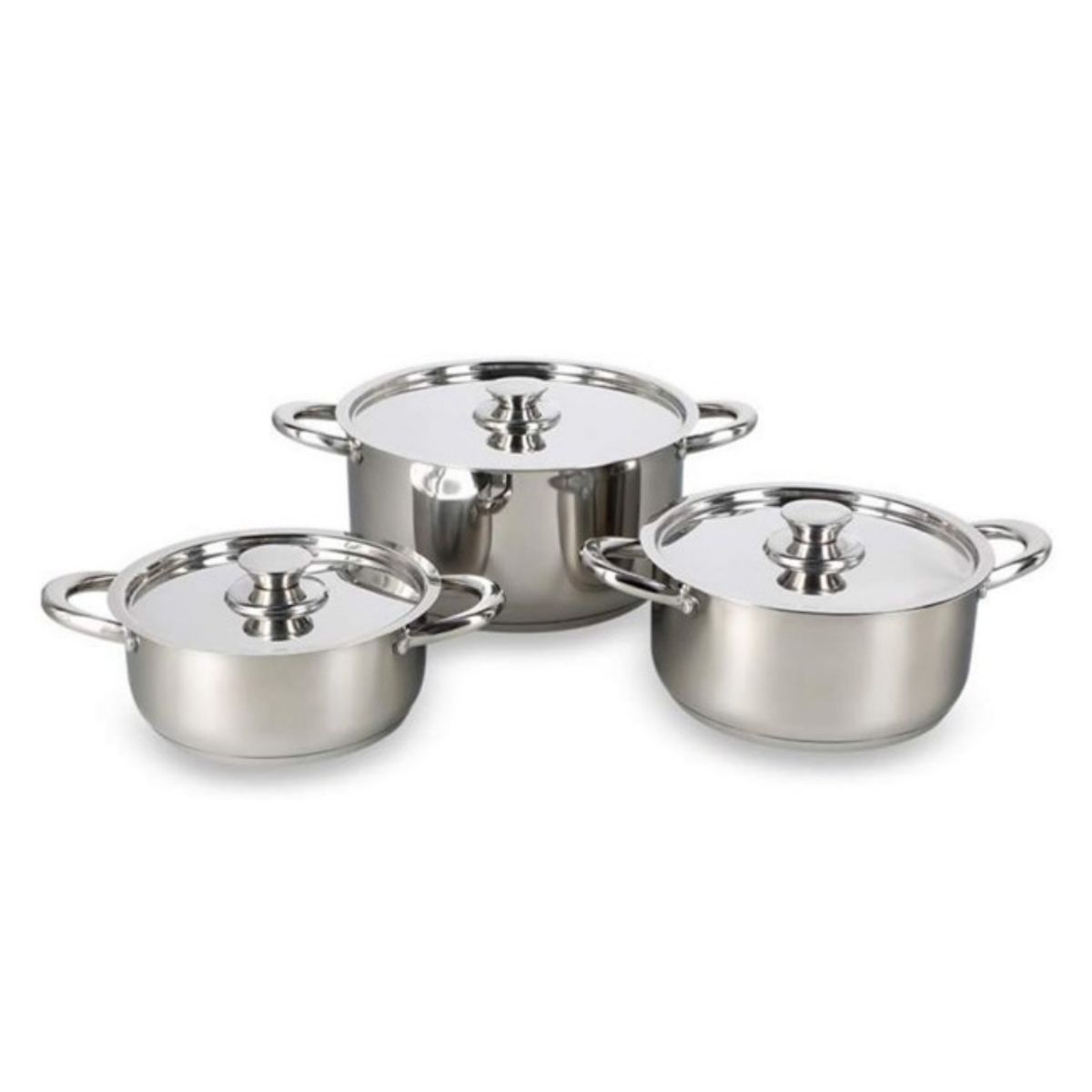 WENS - BATERIA DE COCINA 6 PZ ACERO INOX 420-6S