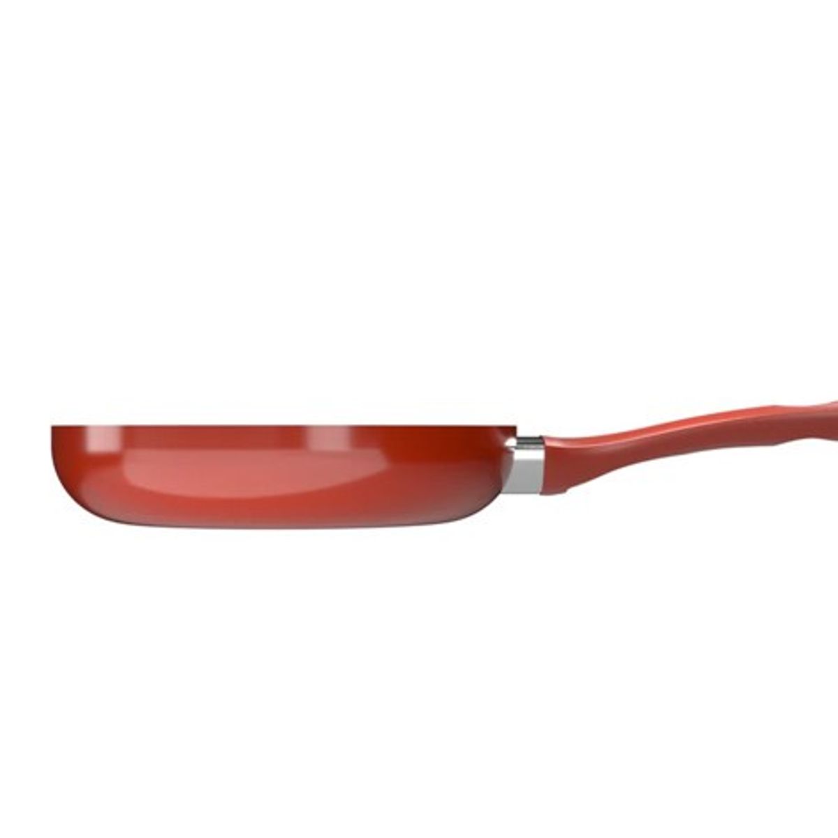 WENS - Sartén Antiadherente 24 cm rojo Firenze