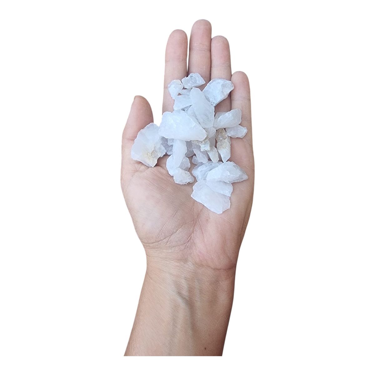 Cuarzo Blanco Natural Tamaño Garbanzo. Jandín Formato 10 KG, marca GENERICO - Foto Principal