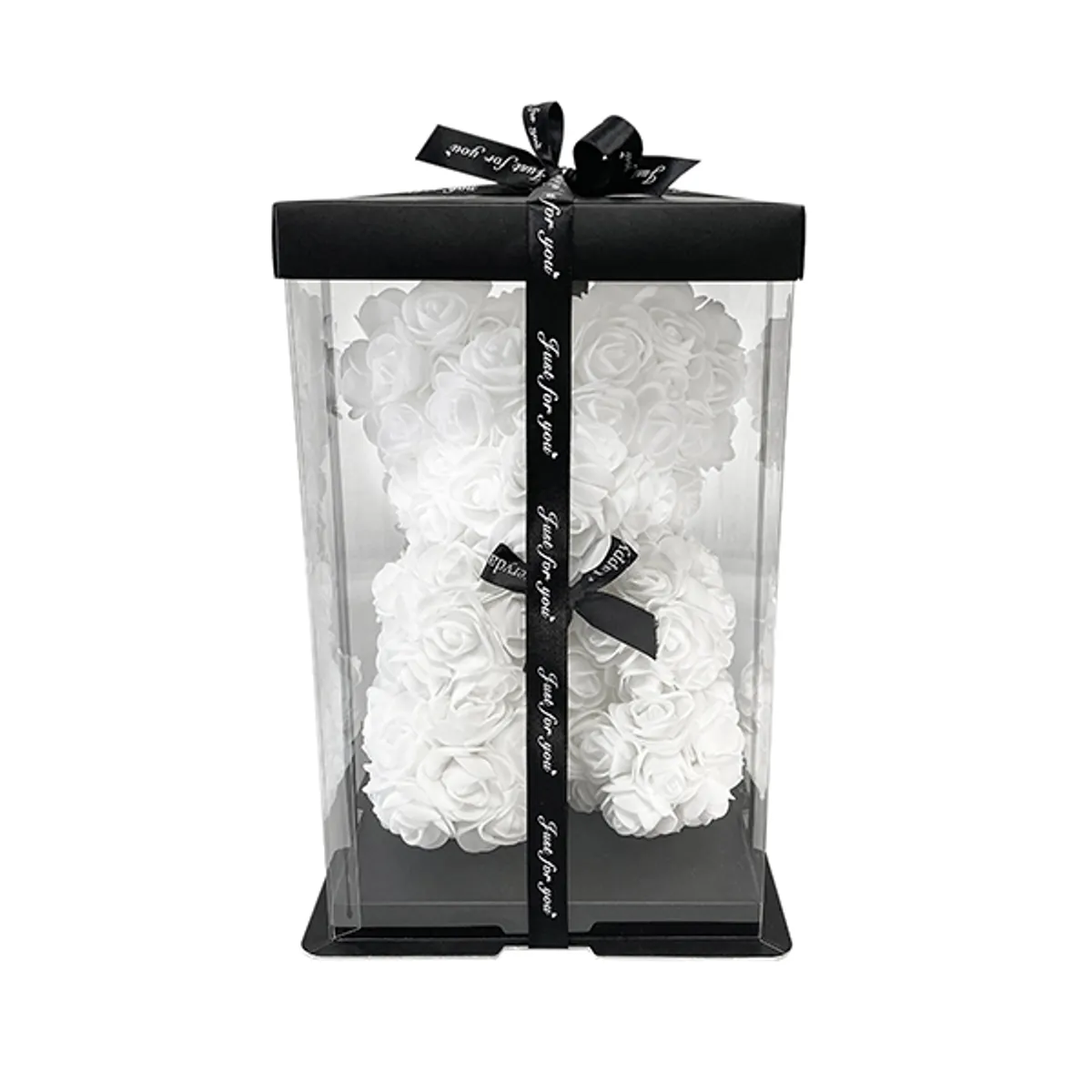 GENERICO - CAJA OSITO GOMA EVA BLANCO X1 UNI