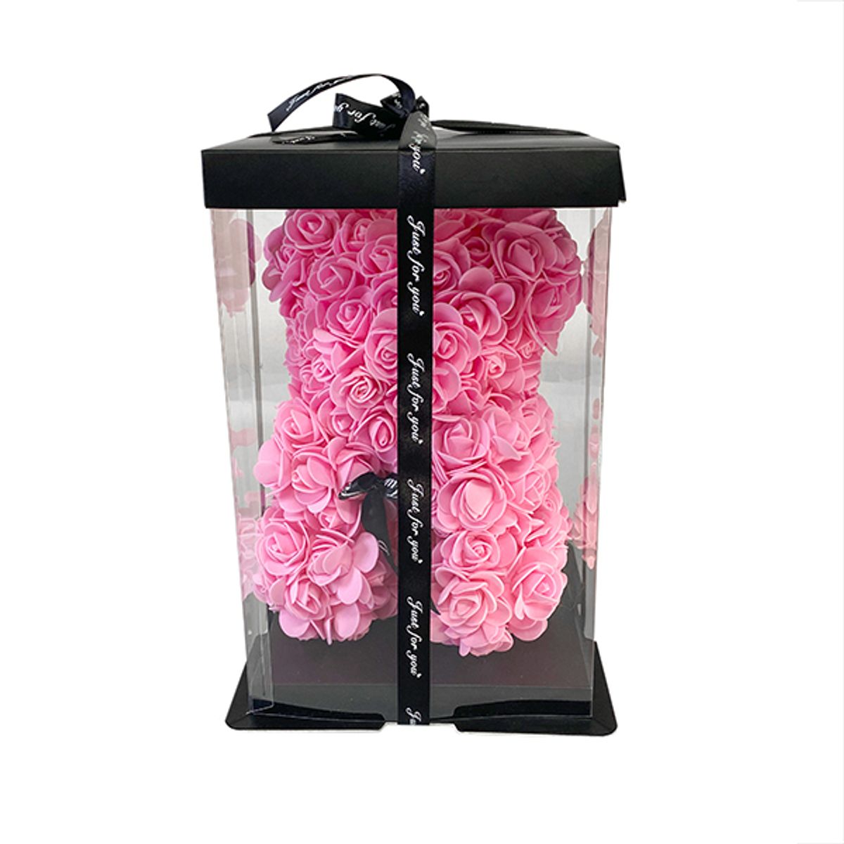 GENERICO - CAJA OSITO GOMA EVA ROSADO X1 UNI