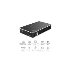 OEM - Proyector REAL TV P10 Mini 4K DLP Android 90 WiFi Bluetooth 40 portátil