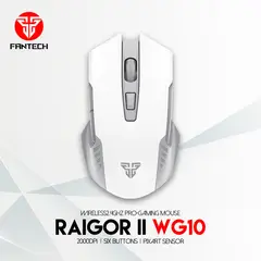 FANTECH - Mouse RAIGOR WG10 Wireless Precision Blanco