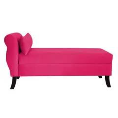 GENERICO - Banqueta Baúl New Diva Color Fucsia