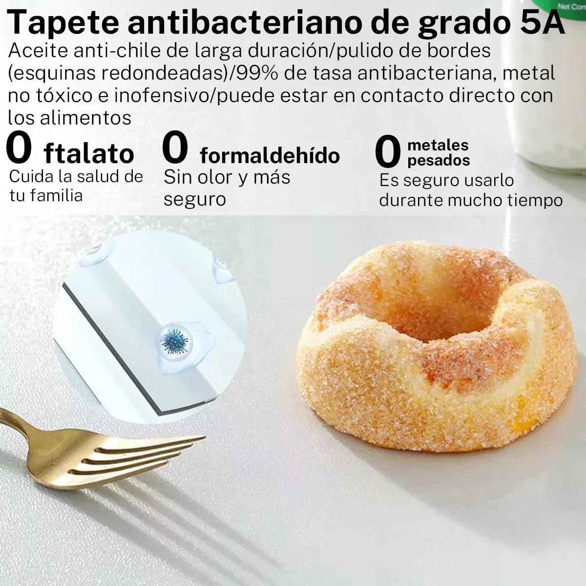 KUANGYE - Protector De Mesa Rectangular De PVC Mantel Transparente