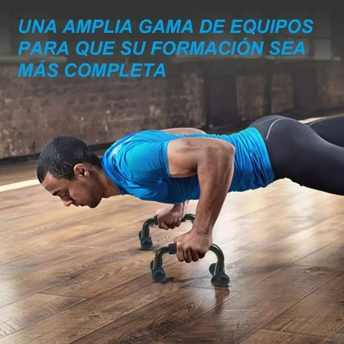 MUNDO MAGIA - Juego De Ruedas De Ejercicios Abdominales Azules 7 Piezas