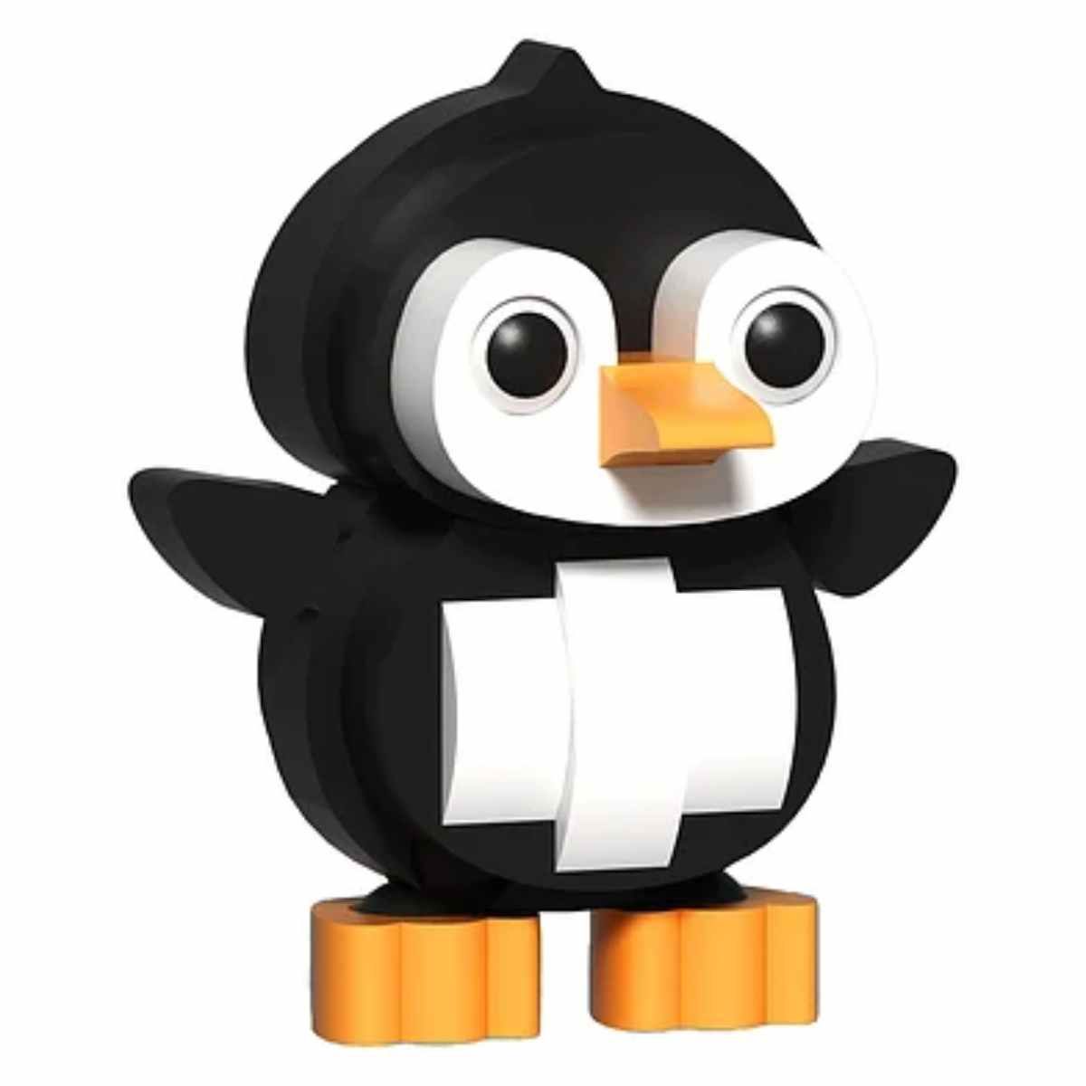 OEM - Bloques De Construcción De Eva 3D Pingüino 29 Piezas