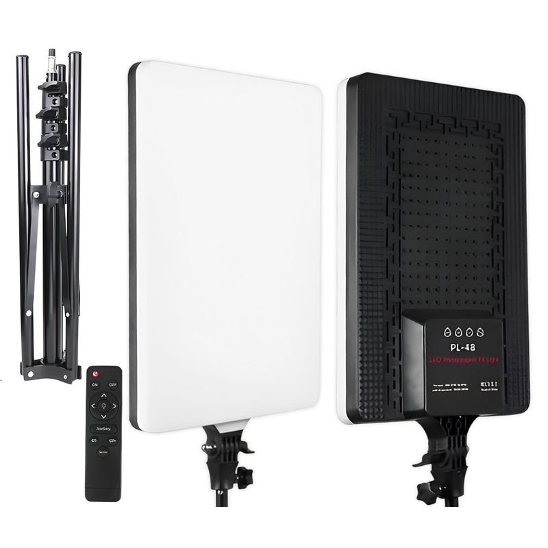 GENERICO - Panel De Luz Para Fotos Y Creacion De Contenido + Tripode