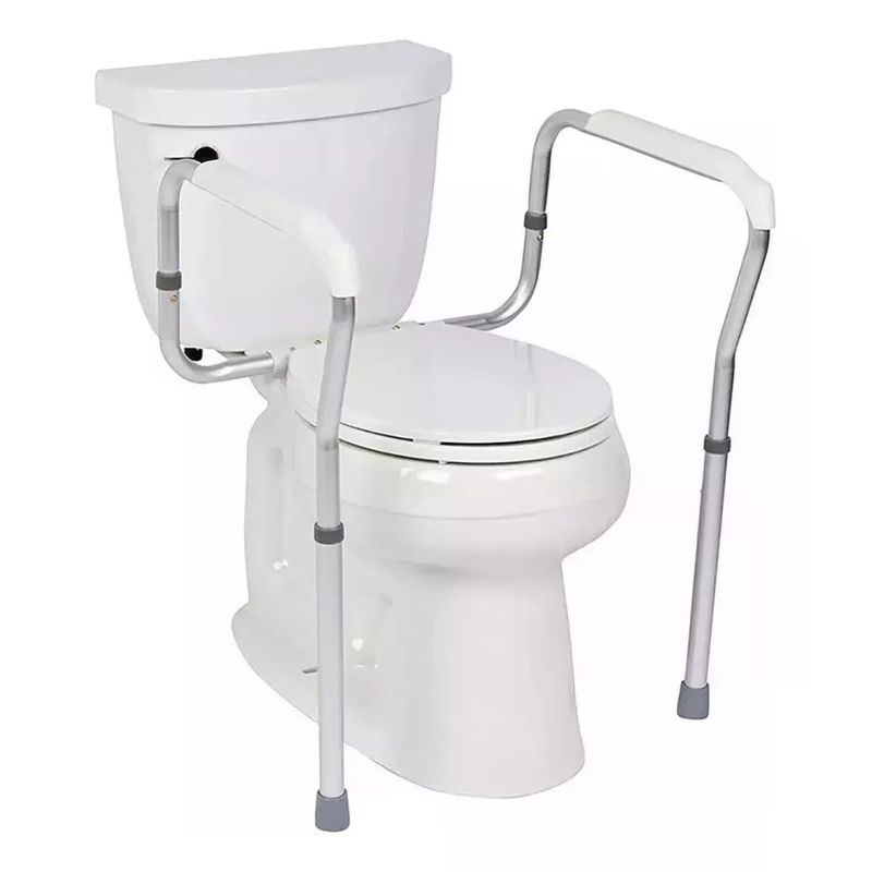 MUNDO MAGIA - Barra Apoyo Marco Seguridad Para Inodoro Baño