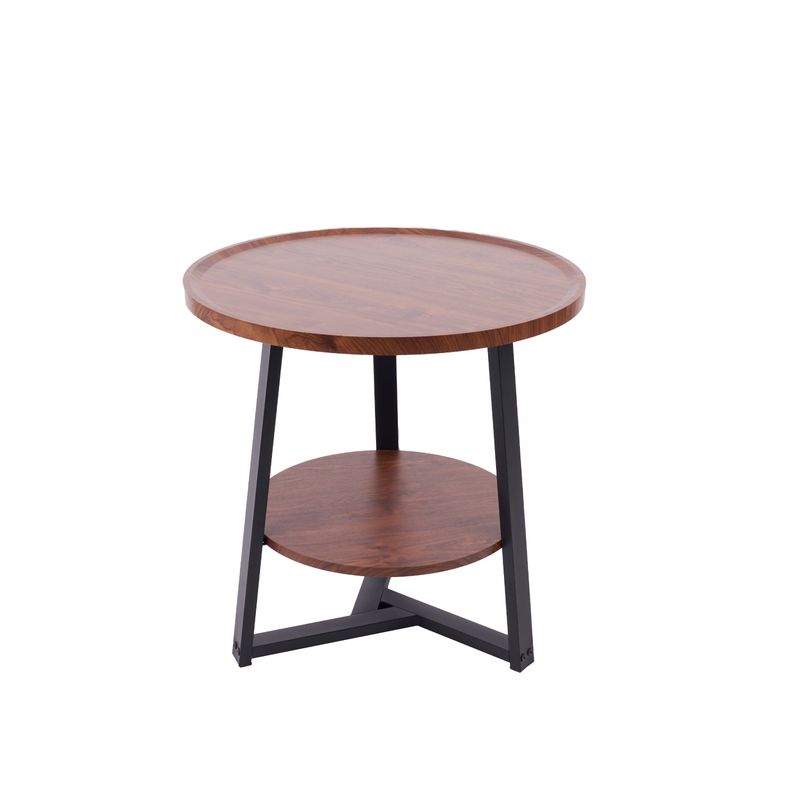 GENERICO - Mesa de centro trabajo y cafe - Madera Oscura