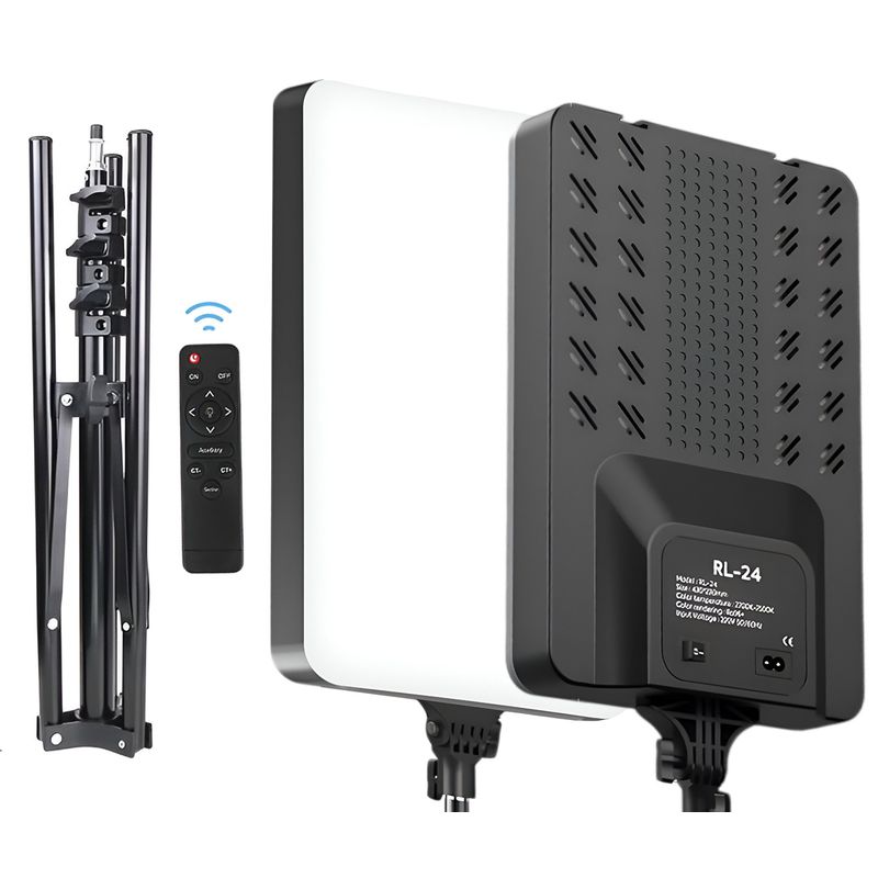 GENERICO - Panel Led Para Estudio Fotografico Profesional + Tripode