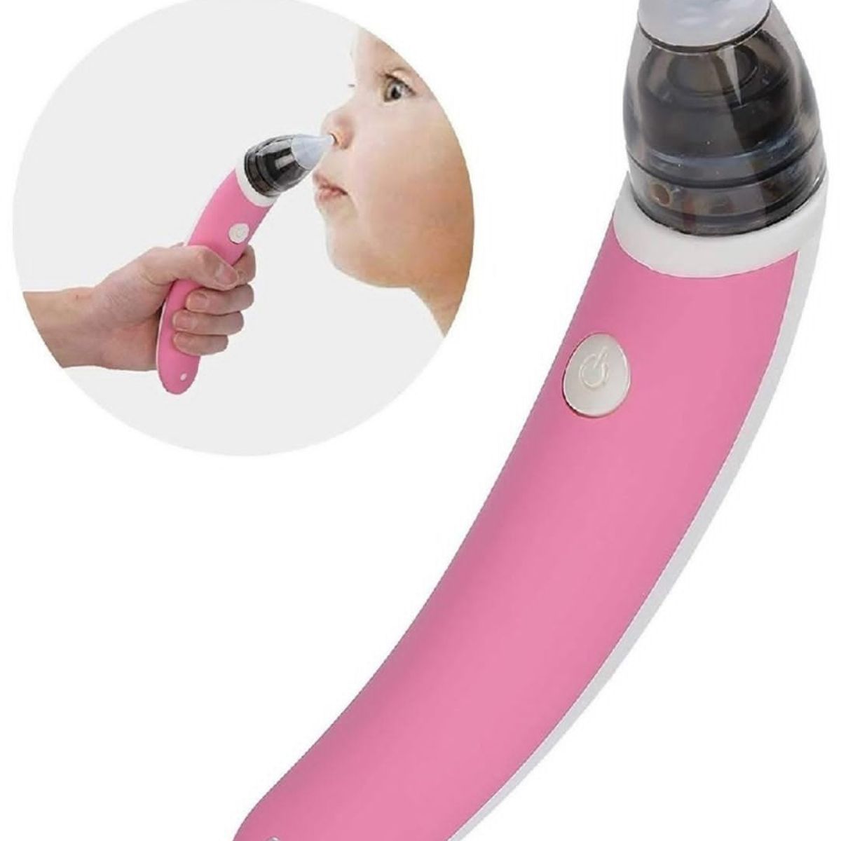 GENERICO - Aspirador Nasal Eléctrico Para Bebesaca Moco Recargable Usb