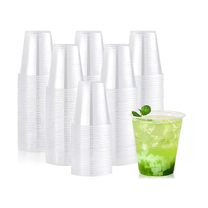 GENERICO - X200 Vasos Plasticos Vasos Plasticos Desechables Vaso 200ml
