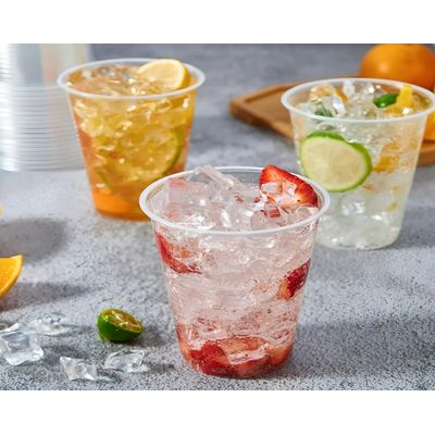 Imagen 2 del producto X200 Vasos Plasticos Desechables Vasos Plasticos Vaso Vasos Desechables Para Bebidas Plásticos 200ml