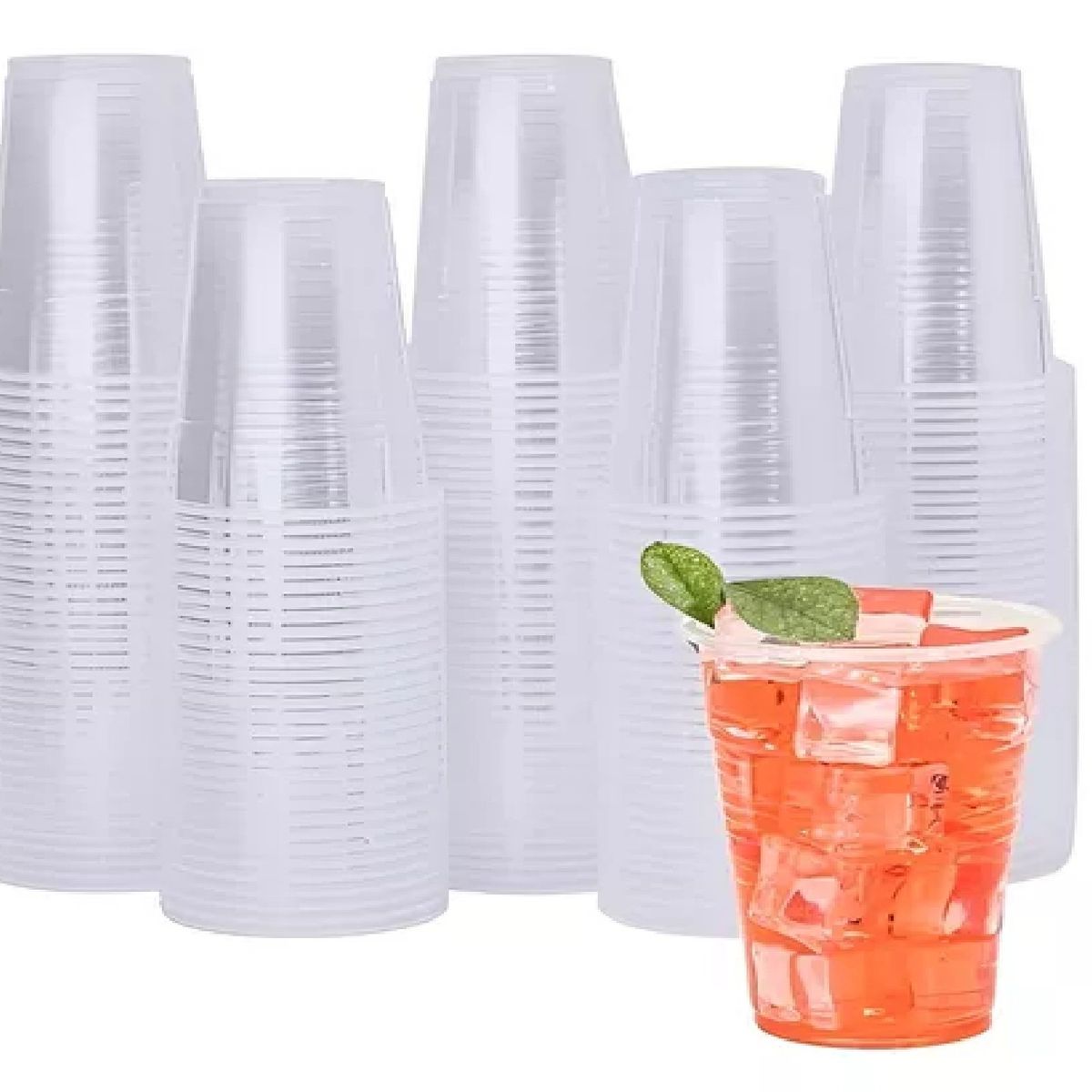 PASTELERIUSCL - X300 Vasos Plasticos Desechables Vasos Plasticos Vaso Vasos Desechables Para Bebidas Plásticos 200ml