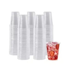 PASTELERIUS - X400 Vasos Plasticos Vasos Plasticos Desechables Vaso 200ml