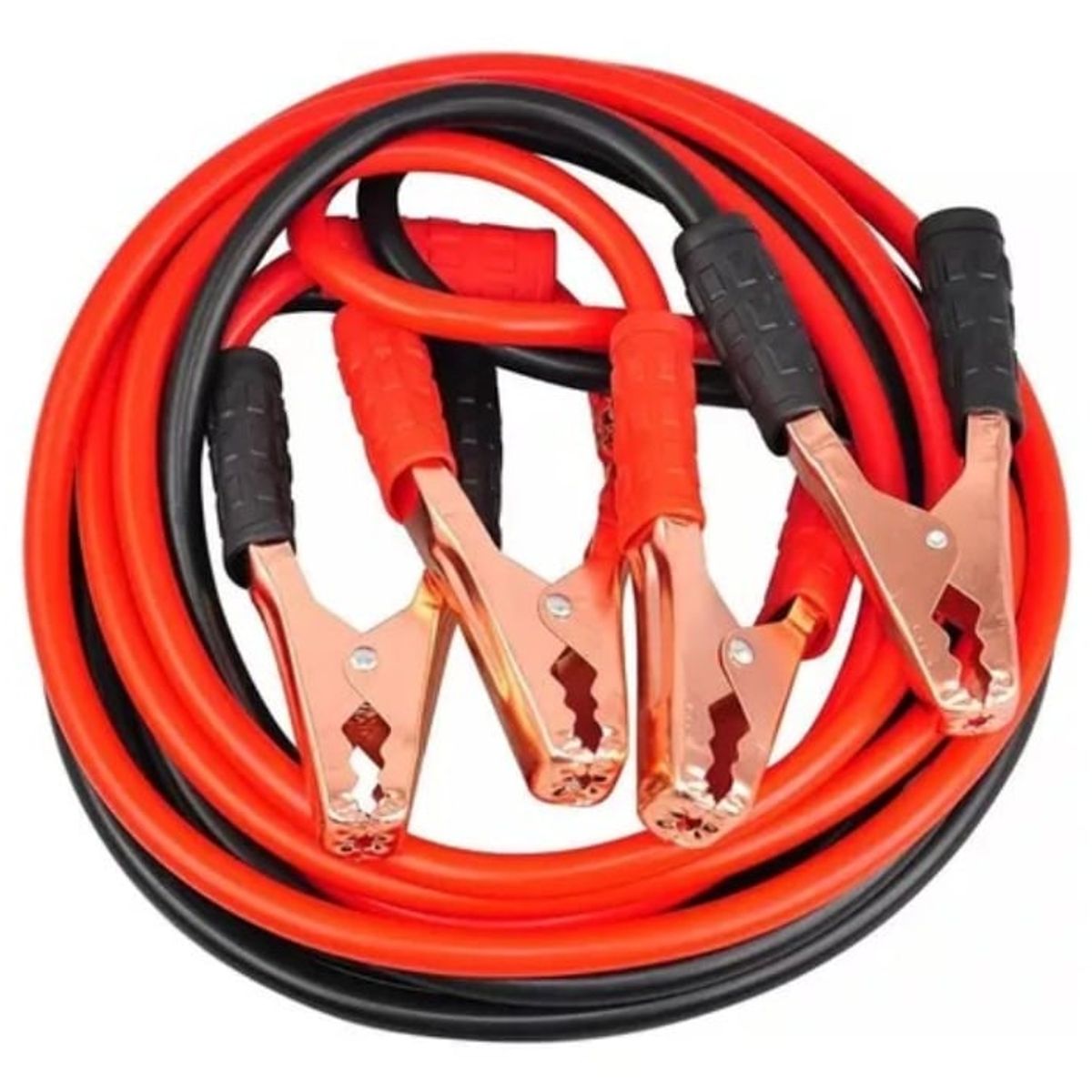 GENERICO - Cable Puente Bateria Auto Arranque 800 Amp Negro / rojo