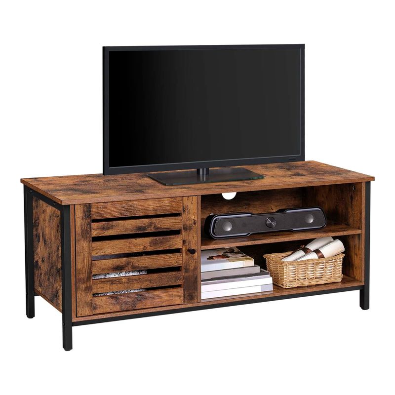GENERICO - Rack de TV Rustik Madera Oscura Walnut
