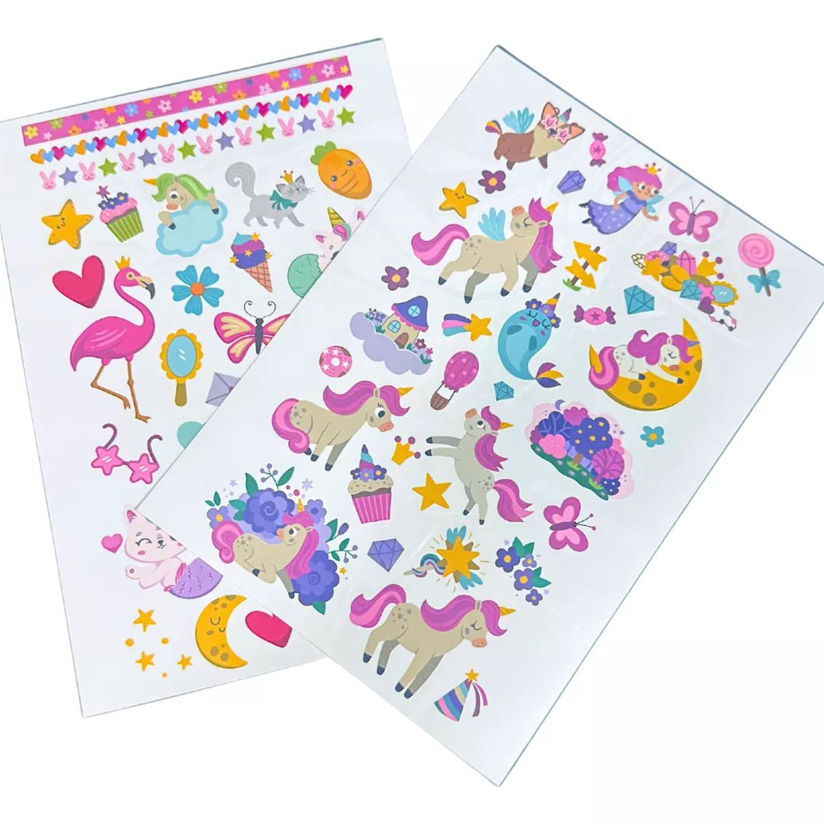 ADETEC - Tatuajes Temporales Infantiles Niñas Duración +3-5 Días