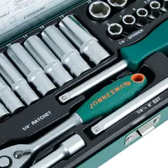 JONNESWAY - Juego Dados 1-4 25pcs Metrico