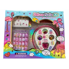 OEM - Juguete Deluxe Nails Kit Grande 20x26cm