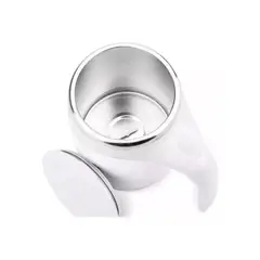 GENERICO - Taza Magnética Automática Acero Inoxidable Mezclador Térmico Café