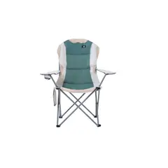 ALPES - Silla Plegable Acolchada Con Apoyabrazos
