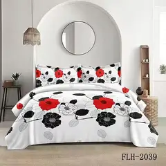 GENERICO - Cubrecamas quilt verano liso 2p diseño