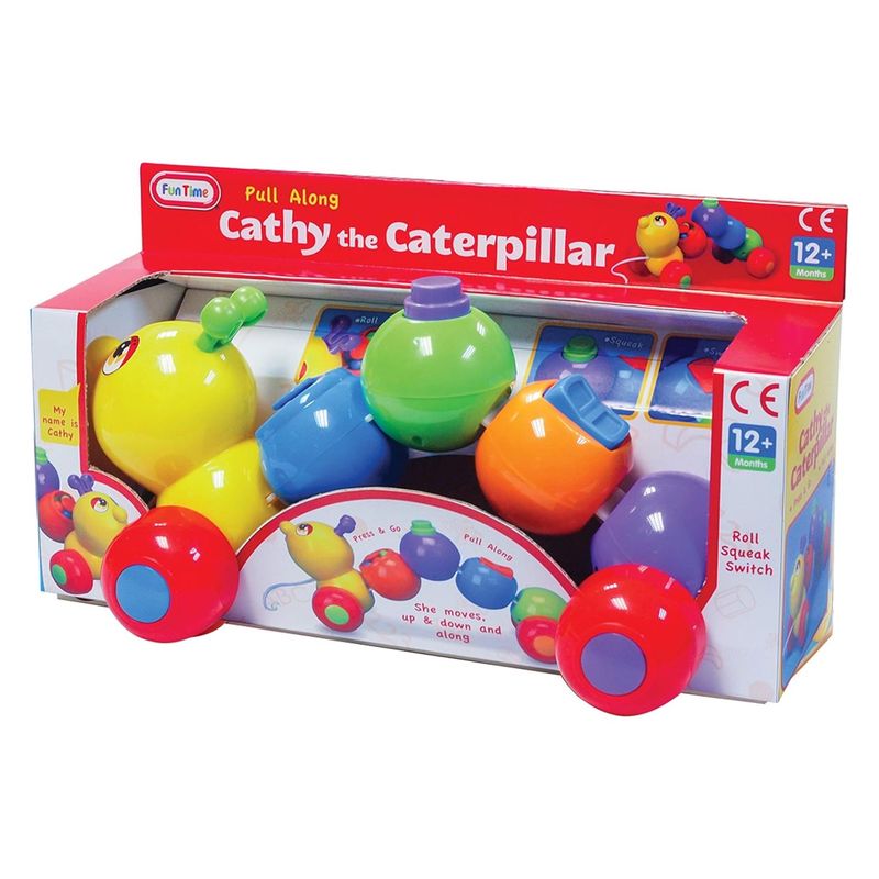 OEM - Juego de Arrastre Cathy la oruga Fun Time