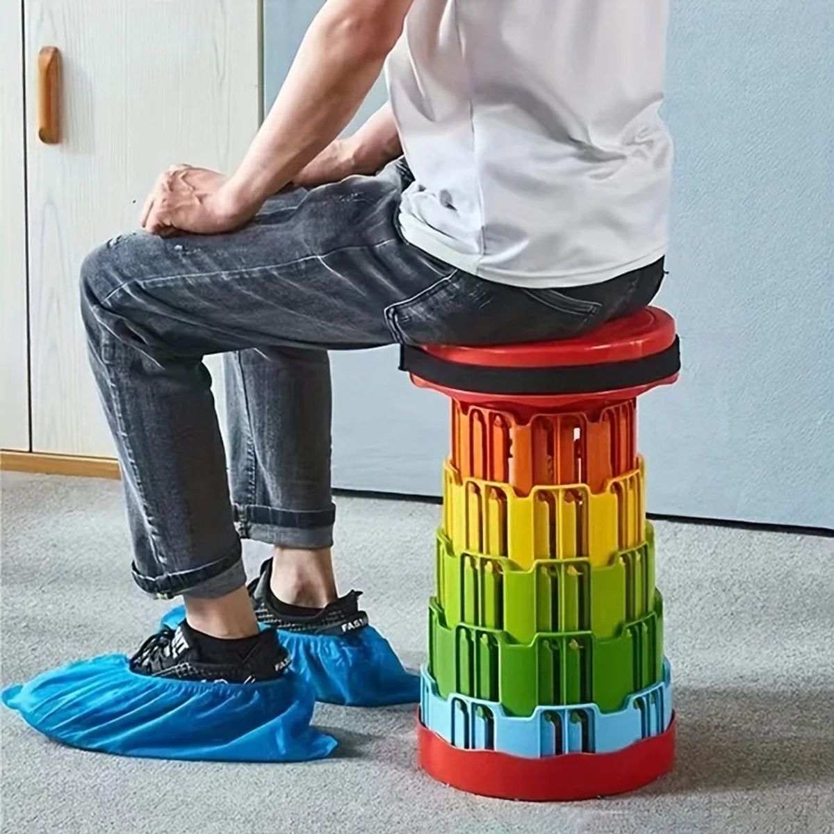 Piso Portátil y Ajustable para Sentarte Donde Quieras, marca GENERICO - Foto Principal