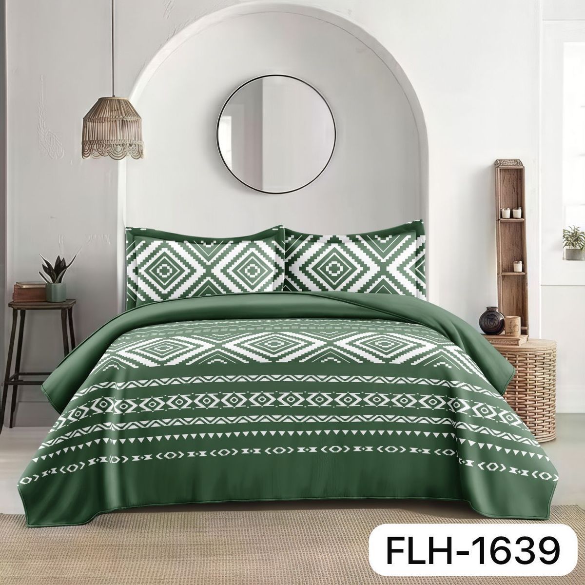 GENERICO - cubrecamas quilt verano liso 2p diseño