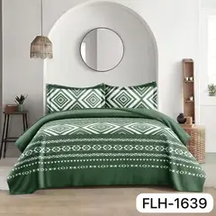 GENERICO - Cubrecamas quilt verano liso 2p diseño