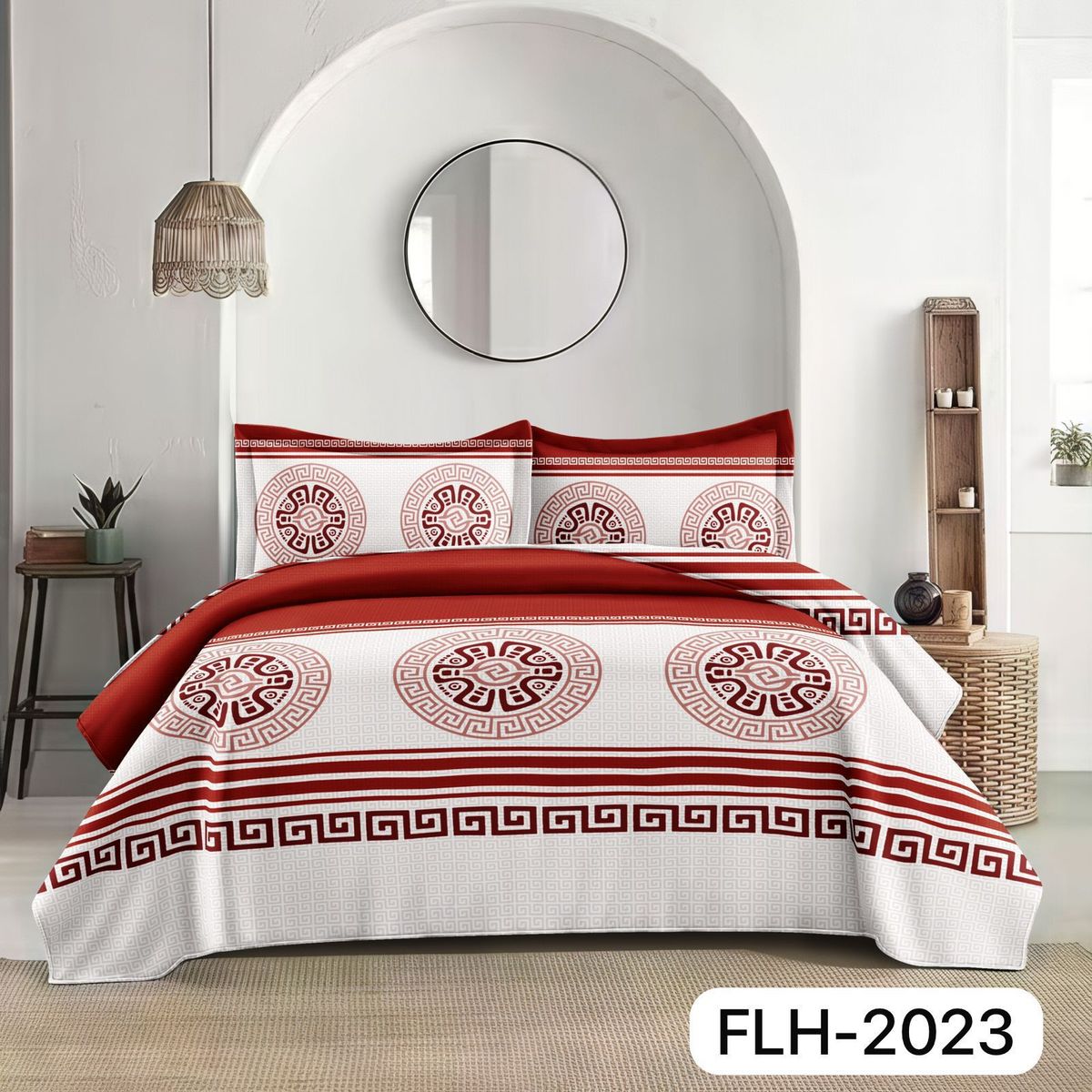 GENERICO - cubrecamas quilt verano liso 2p diseño