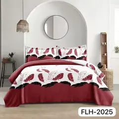GENERICO - Cubrecamas quilt verano liso 2p diseño