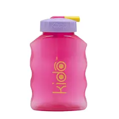 KEEP - Botella Toma Jugo Niños Bombilla Kido Color Fucsia - SC