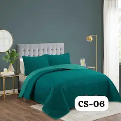 GENERICO - Cubrecamas quilt verano liso 2p liso