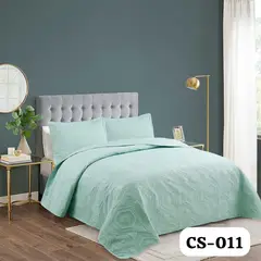 GENERICO - Cubrecamas quilt verano liso 2p liso