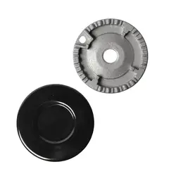 GENERICO - Quemador + Tapilla Para Cocina - 75mm Universal