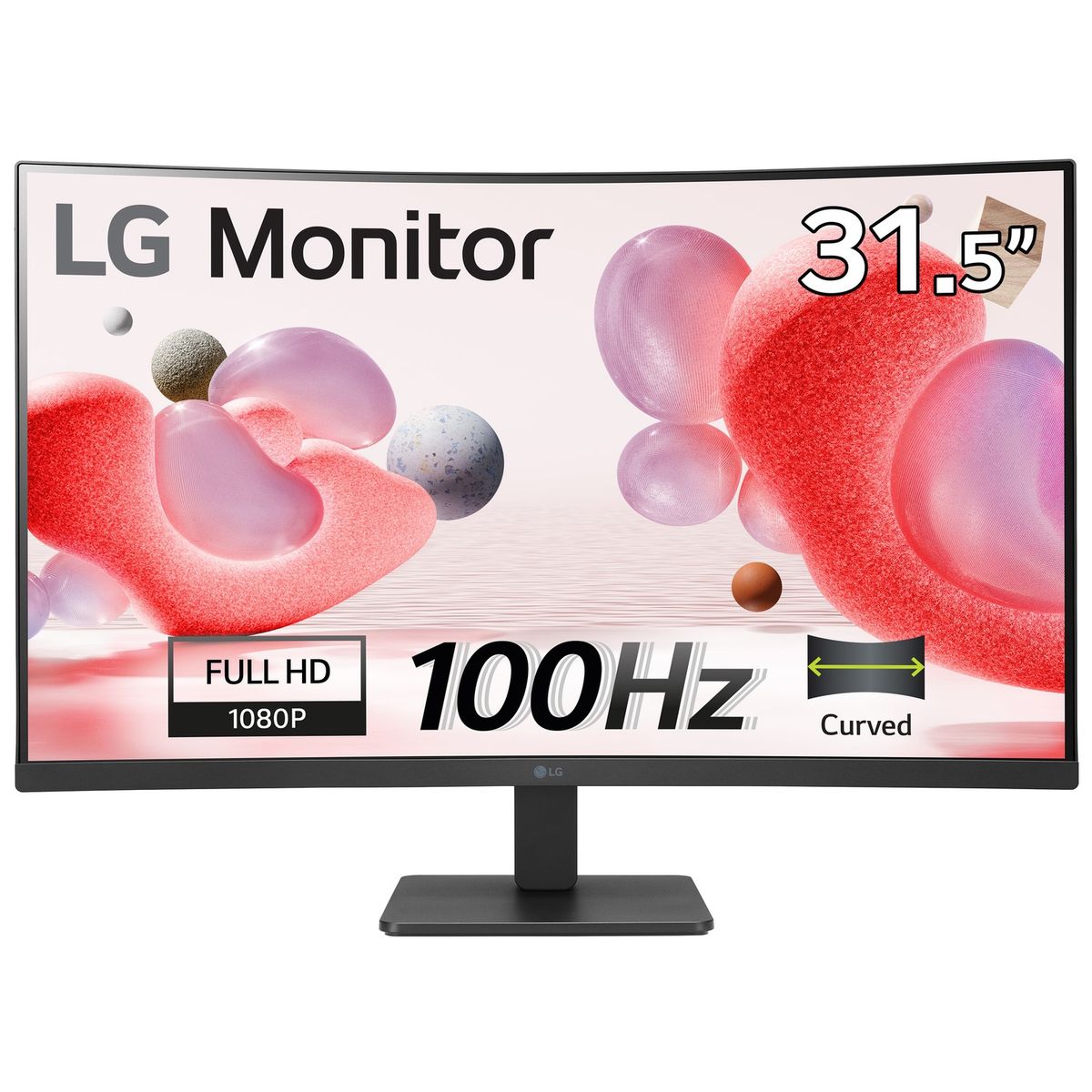 LG - MONITOR LG  31.5" FHD 1920*1080 VA VGA 2*HDMI AMD