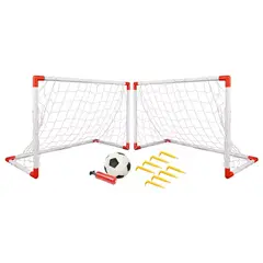 GAME POWER - Set De 2 Arcos De Futbol Con Pelota 85x60x42 Cm Gamepower