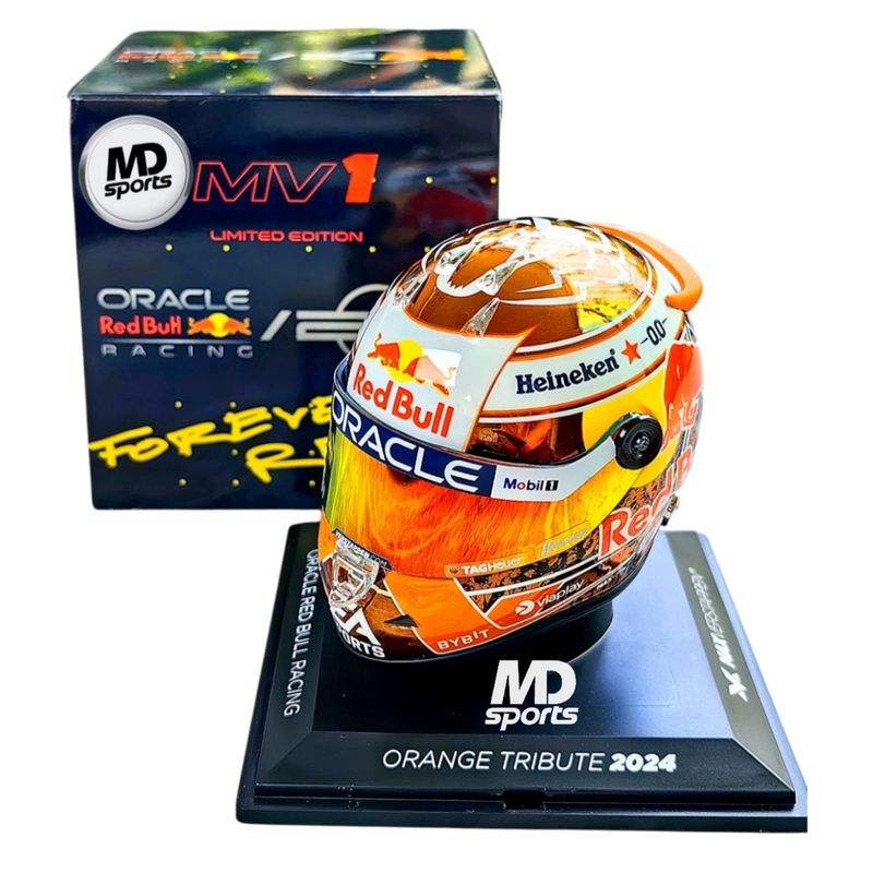 SCHUBERT - Casco Formula 1 Max Verstappen RedBull GP Zandvoort 2024 1:4