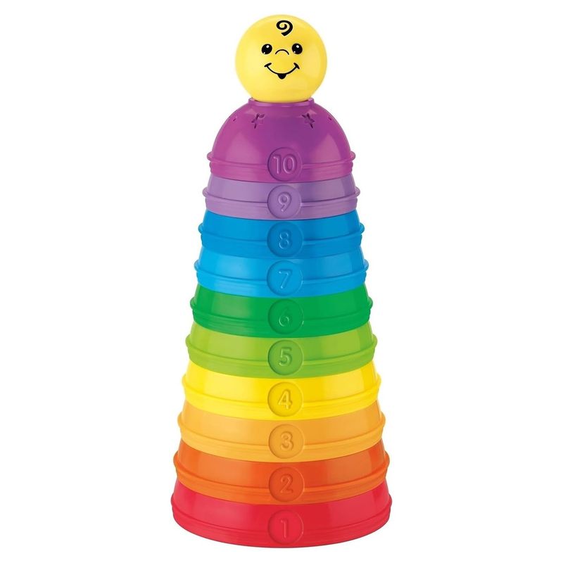 FISHER PRICE - Juego Educativo Torre Tazas Actividades Fisher Price