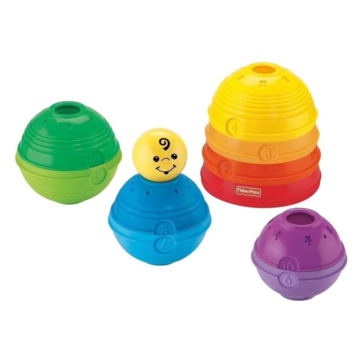 FISHER PRICE - Juego Educativo Torre Tazas Actividades Fisher Price