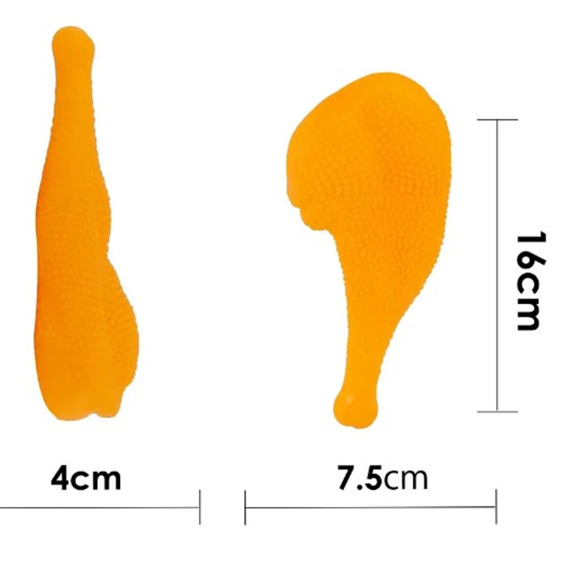 GENERICO - Juguete Para Perro Trutro De Pollo 7516Cm