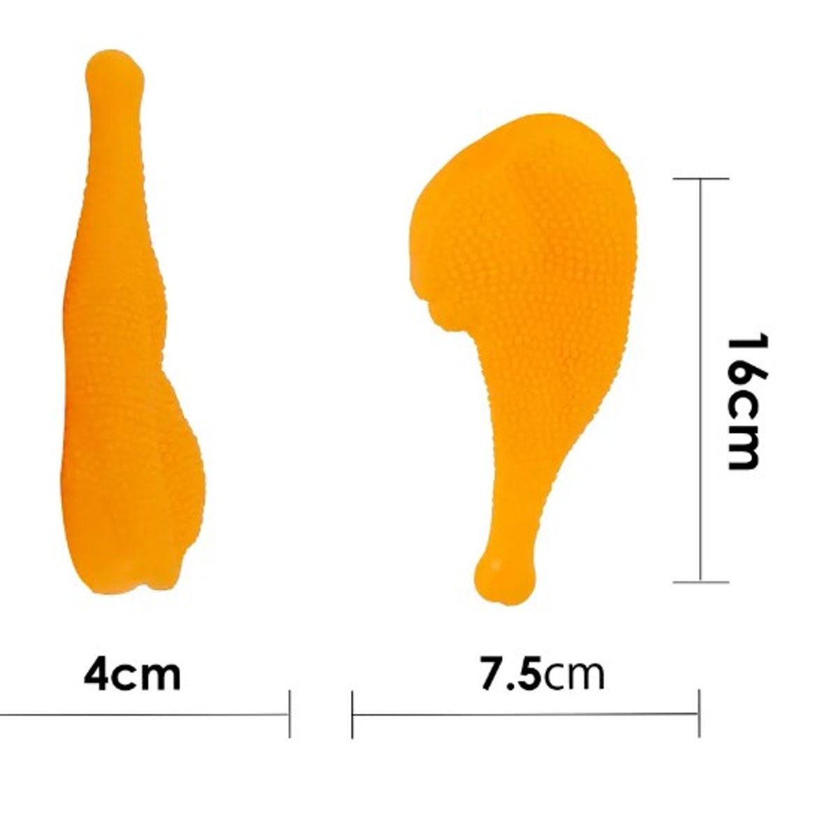 GENERICO - Juguete Para Perro Trutro De Pollo 7516Cm
