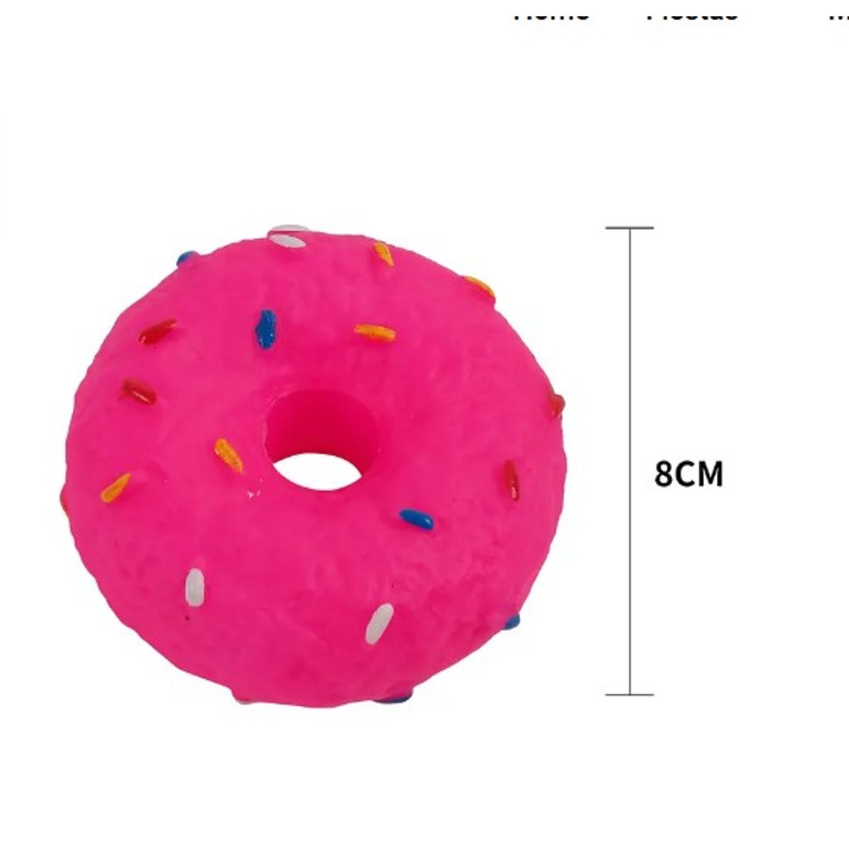 GENERICO - Juguete Para Perro Donut 8Cm