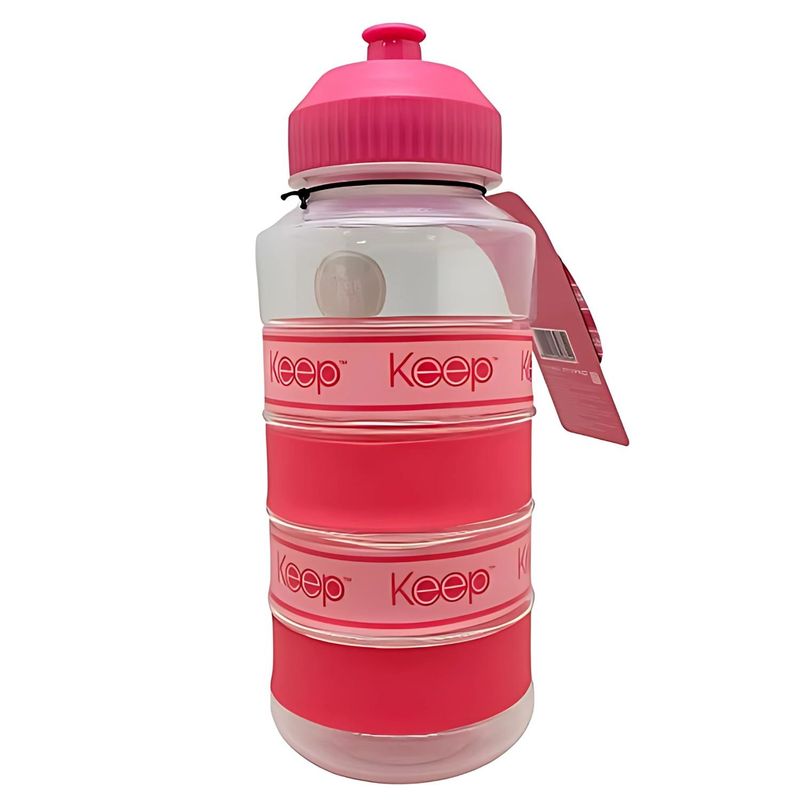 KEEP - Botella Big Bands 1L Keep Diseño Fucsia - SC