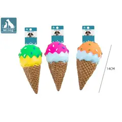 GENERICO - Juguete De Helado Para Perro 14Cm Color Aleatorio