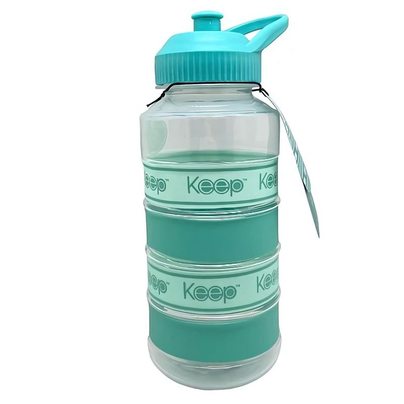 KEEP - Botella Big Bands 1L Keep Diseño Verde Agua - SC